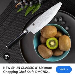 Shun Classic 8” chopping chef knife